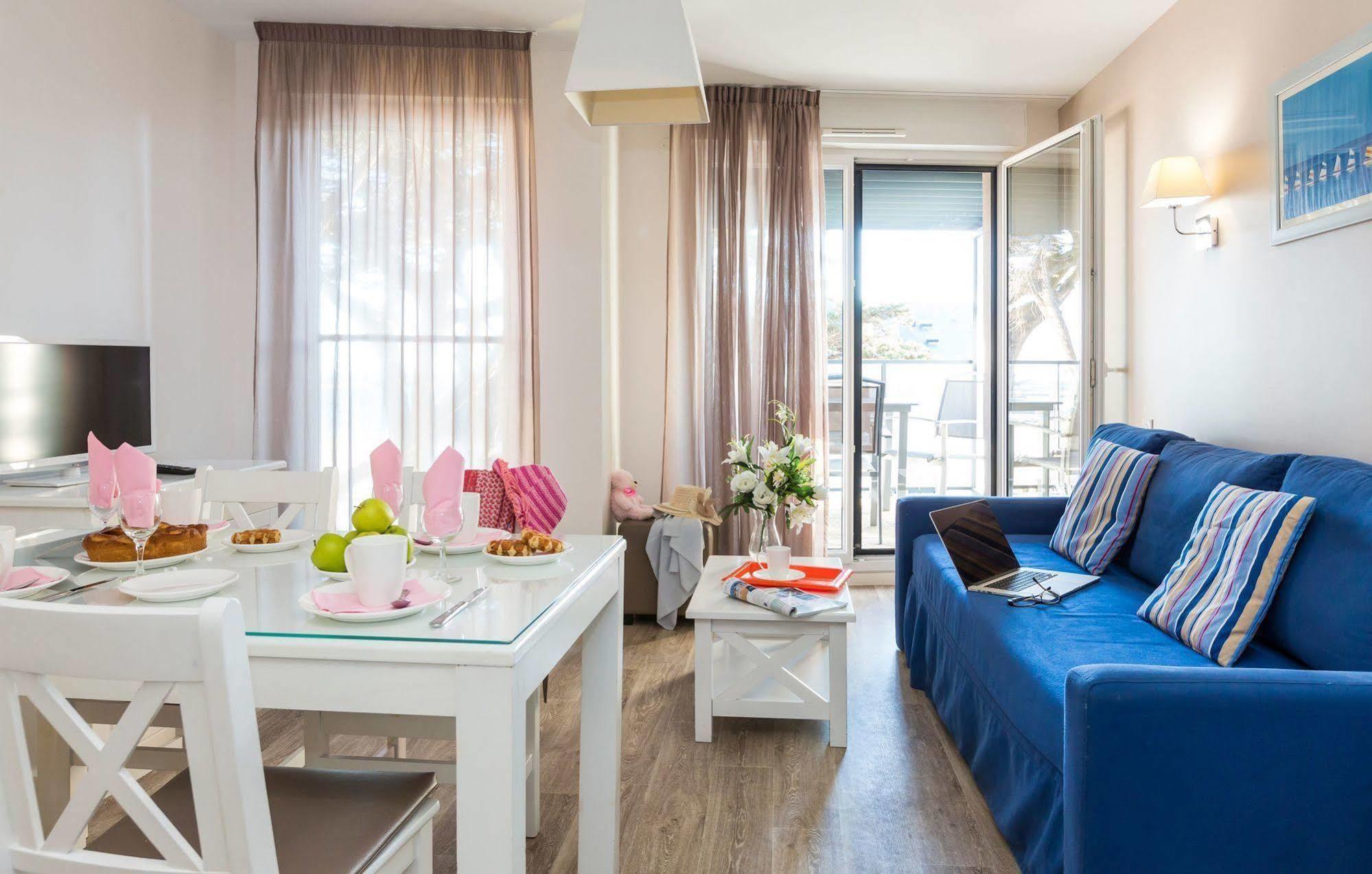 Residence Prestige Odalys De La Plage Pornichet Bagian luar foto